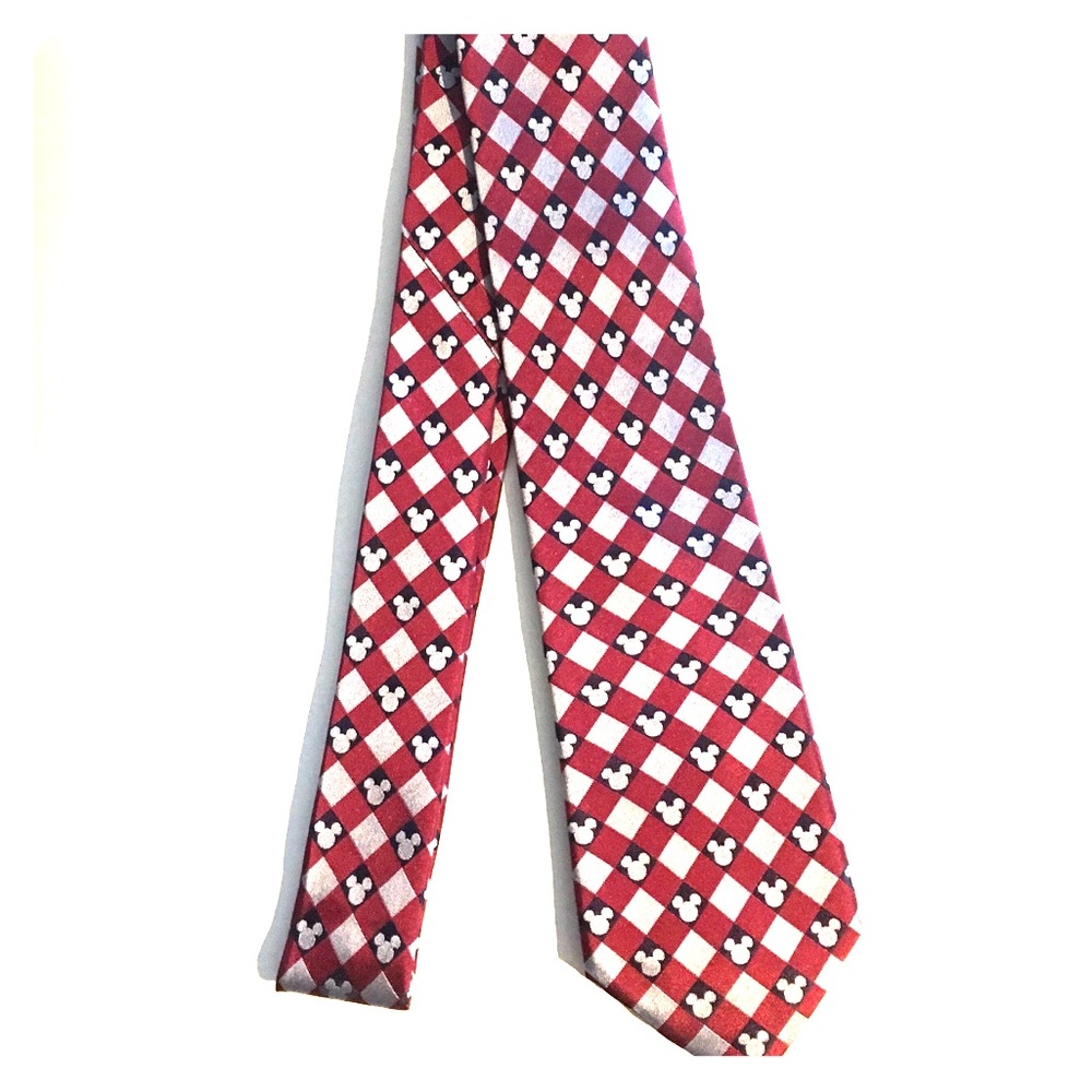 ๐ฅ2 for $20๐ฅ Silk Disney Mickey Mouse Tie - Picture 2 of 4